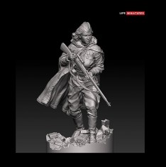 1/35 WWII Red Army Female Sniper