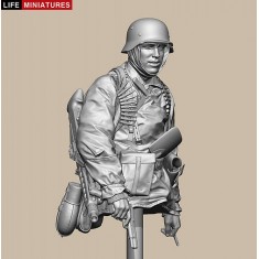 1/10 Ambush at Poteau Bust - MG 42 Gunner of KG Hansen, Battle of the Bulge 1944