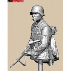 1/10 Ambush at Poteau 'SS Panzergrenadier, KG Hansen' Bust