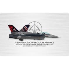 1/48 Republic Singapore AF F-16DU in USAF-RSAF 30 Years Partnership Anniv. Scheme 2023
