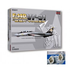 1/48 US Navy F-14D VF-31 Tomcatters with 2 Pilots