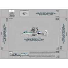 1/72 USAF A-10C Demo Team Davis-Monthan Air Force Base 2020