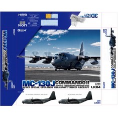 1/144 USAF MC-130J Commando II with SKR Special Operation Transport / Tanker Aircraft