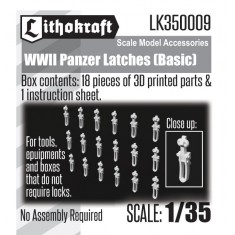 1/35 WWII Panzer Latches (Basic)