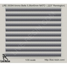 1/35 Ammo Belts 5.56x45mm NATO (.223" Remington)