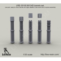 1/35 M134D Minigun Barrels Set