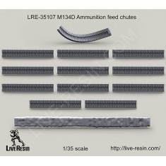1/35 M134D Ammunition Feed Chutes
