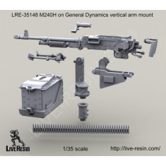 1/35 M240H on General Dynamics Vertical Arm Mount