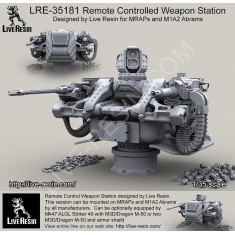 1/35 Remote Controlled Weapon Station for MRAPs and M1 Abrams