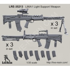1/35 L86A1 Light Support Weapon (6 sets)