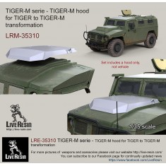 1/35 Tiger-M Hood for Tiger to Tiger-M Transformation