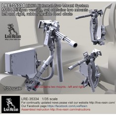1/35 UH60 External Gun Mount System M134 Mini Gun Version Set
