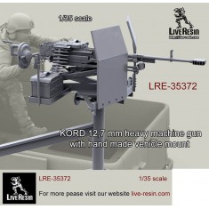 1/35 KORD 12.7mm Heavy Machine Gun on Vehicle Mount