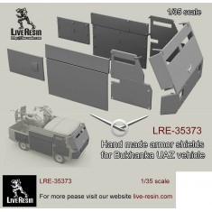 1/35 UAZ-452 Bukhanka Handmade Armor for Zvezda kits