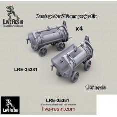 1/35 Carriage for 203mm Projectile
