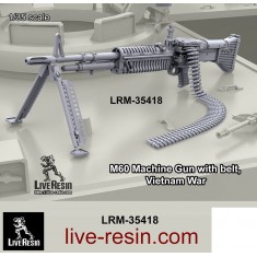 1/35 Vietnam War M60 Machine Gun with Belt