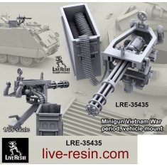 1/35 Minigun Vietnam War Period, Vehicle Mount