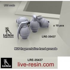 1/35 The M26 Is A Fragmentation Hand Grenade (10pcs)