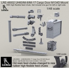 1/48 UH60/Mi-8/MI-17 Cargo Door M134D Mount