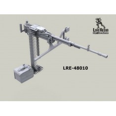 1/48 Utes 12,7 Machinegun Handmade Door Mount For Mi-8 Helicopter. Aghan War