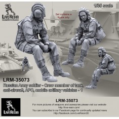 1/35 Russian Soldier - Crew Member of Anti-aircraft, APC, Mobile Artillery Vehicles #1