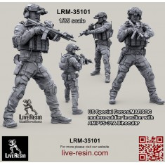 1/35 Modern US Special Forces/MARSOC Soldier in Action w/AN/PVS-31A Binocular Figure #6