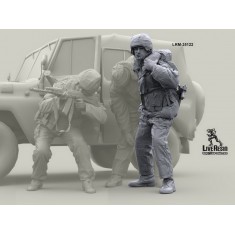 1/35 Russian Internal Troops, Under Fire, Evacuation Of Wounded - 1