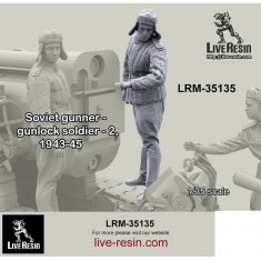 1/35 Soviet Gunner - Gunlock Soldier #2
