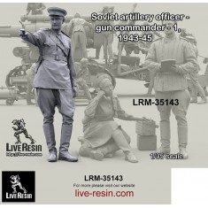 1/35 Soviet Officer - Gun Commander #1