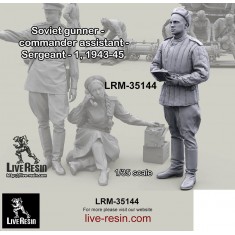 1/35 Soviet Gunner - Assistant Commander - Sergeant #1