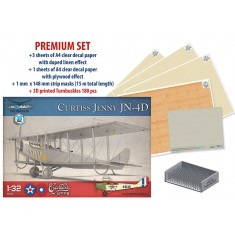 1/32 Curtiss Jenny JN-4D with Decals and Turnbuckles [Premium Set]