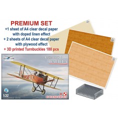 1/32 Ansaldo Balilla in Polish Service with Decals and Turnbuckles [Premium Set]