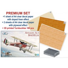 1/32 Ansaldo Balilla in Italian Service with Decals and Turnbuckles [Premium Set]