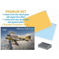 1/32 Albatros D.II Early with Decals and Turnbuckles [Premium Set]