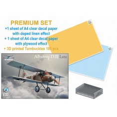 1/32 Albatros D.II Late with Decals and Turnbuckles [Premium Set]