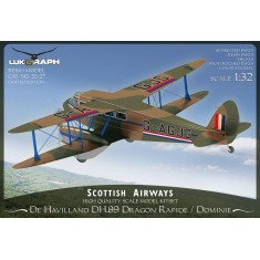 1/32 De Havilland DH 89 Dragon Rapide Scottish Airways