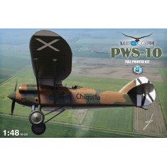 1/48 PWS-10 in Spanish Service Full 3D-Printed kit