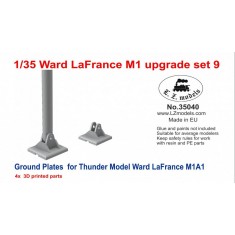 1/35 Ward LaFrance M1 Upgrade set #9 Ground Plates for Thunder Model
