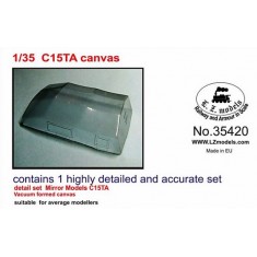 1/35 Vacuum Formed Canvas for C15TA for Mirror Models kit
