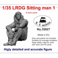 1/35 LRDG Crew Vol.1 - Sitting Man