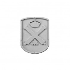 Spanish Artillery Emblem (Size 40 x 35 mm / 1.57 x 1.38 inches)