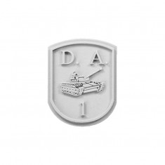 Spanish 1st Armored Division Emblem (40 x 35 mm / 1.57 x 1.38 inches)