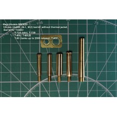 1/35 T-64BV/72A (late)/72B/80U/80UD/90/90C 125mm 2A46M (M-1/2) Barrel