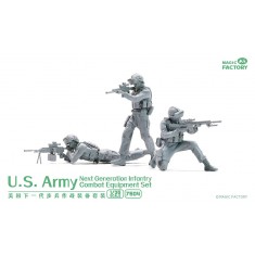 1/35 US Army Next Generation Infantry with Equipment Set (3 figures)