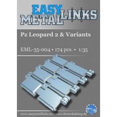1/35 Kampfpanzer Leopard 2 & Variants Metal Track set (174pcs)