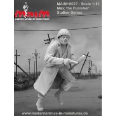 1/16 Stalker- Max The Punischer (1 figure,3D printed soft resin)