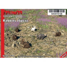 1/16 Rabbits (6pcs)