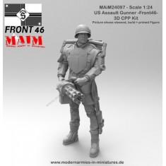 1/24 US Assault Gunner - Front46