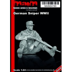 1/24 WWII German Sniper "Relaxing"