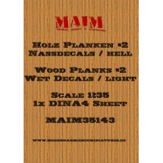 1/35 Wood Planks Decals No.2 - Light